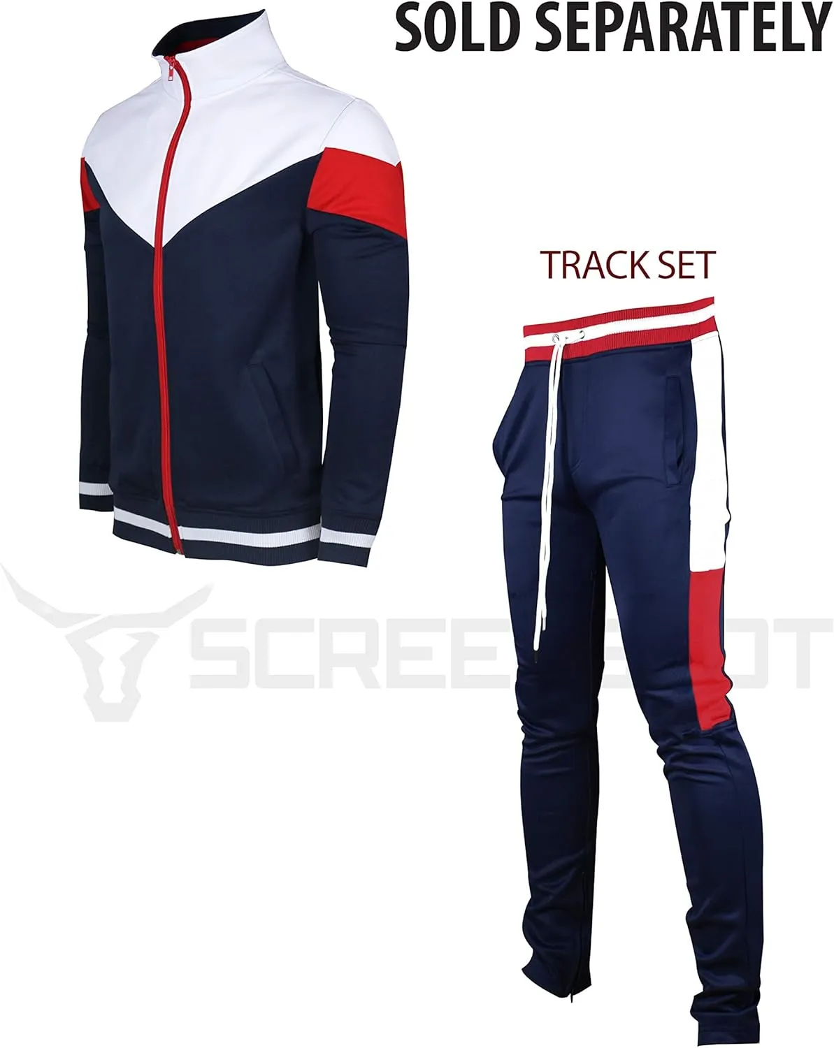 SCREENSHOT-Track Pants Basic Mens Premium Slim Fit Athletic Fitness Fashion Urban Lifestyle Streetwear Bottoms