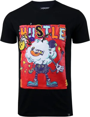 Screenshotbrand Mens Hipster Hip-Hop Urban Tees - NYC Street Fashion Graffiti Animation Print T-Shirt