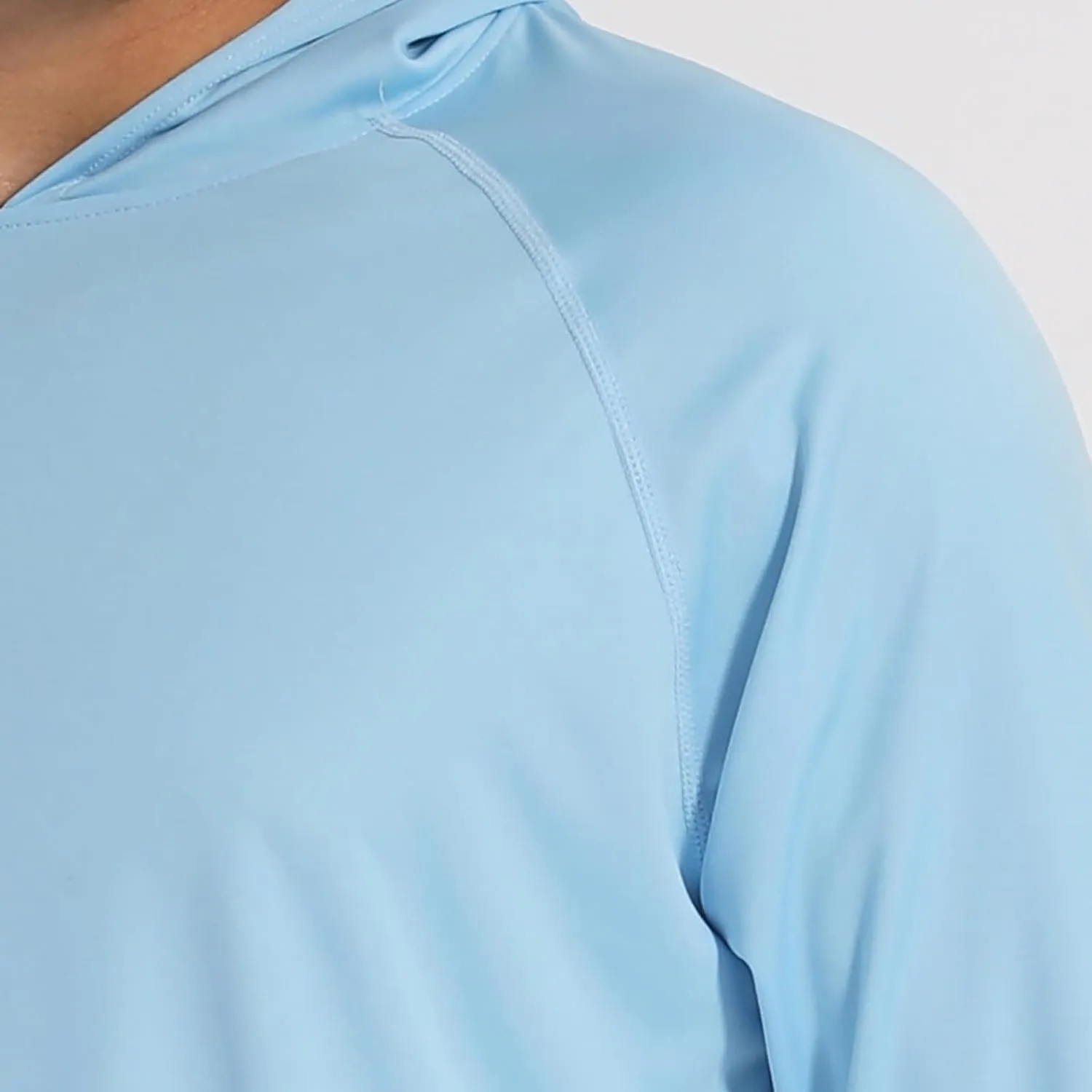 Sun Protection Shirts Men Long Sleeve Fishing Shirts Casual Lightweight Hoodie Breathable Athletic Hiking Tee Shirt
