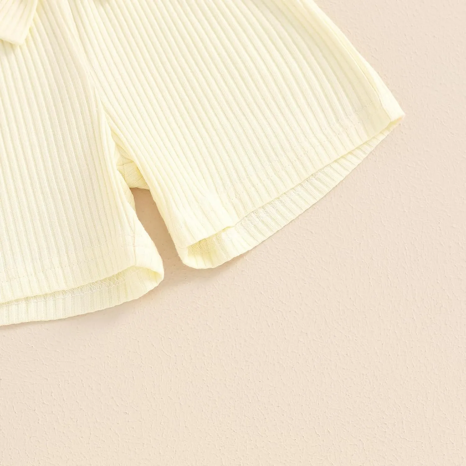 Toddler Baby Girl Shorts 3 Pack Solid Color Ribbed Elastic Waist Cottton Summer Bottoms Midi Shorts Casual Pants