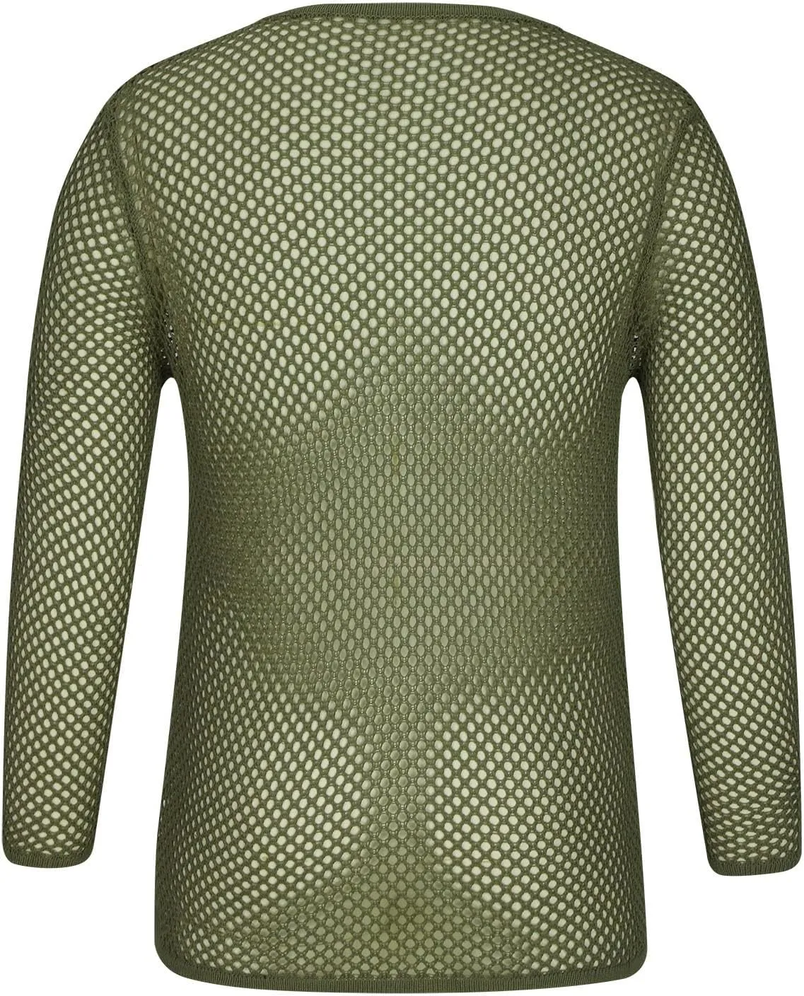 Uillui Men's Mesh Fishnet Muscle Shirts See Through Mesh Party Vest Tops Workout Muscle Tank Fitted Crew Neck Base Layer Tee