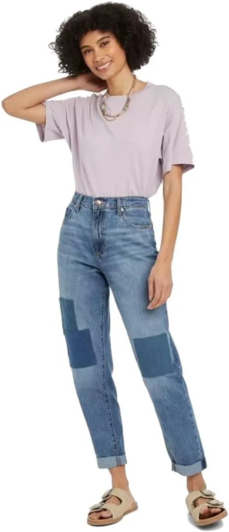 Universal Thread Women's Mid-Rise Boyfriend Jeans