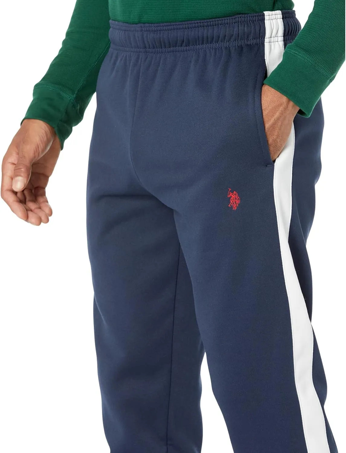 U.S. Polo Assn. Men's Side Stripe Joggers