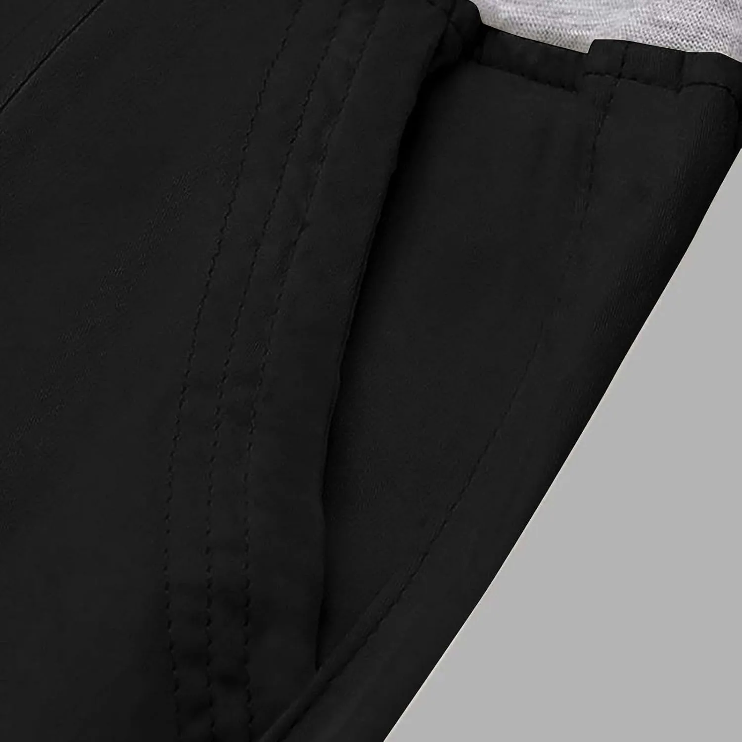 Womens Cargo Pants Mid Rise Hiking Pants Straight Leg Jogger Pants Lightweight Tactical Pants Drawstring Travel Pants