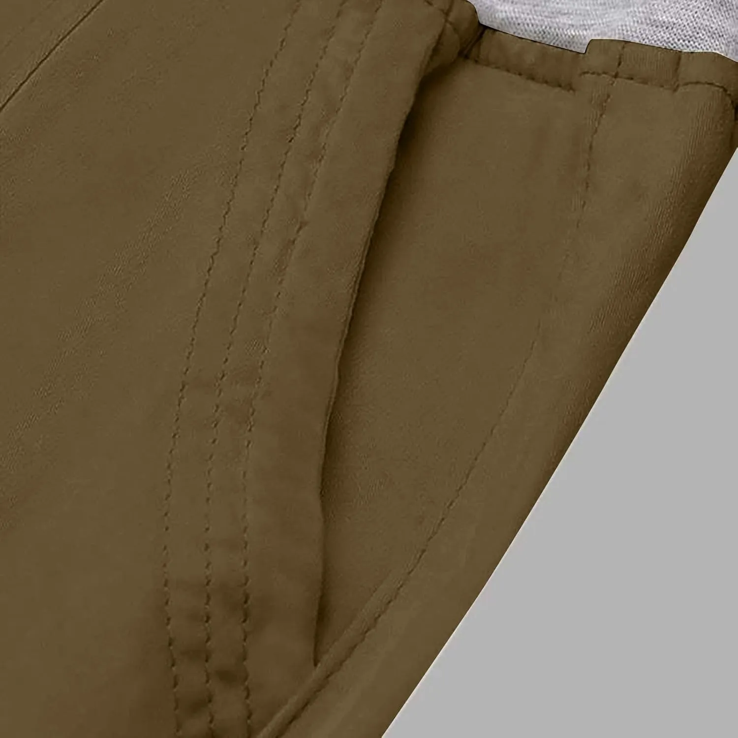 Womens Cargo Pants Mid Rise Hiking Pants Straight Leg Jogger Pants Lightweight Tactical Pants Drawstring Travel Pants