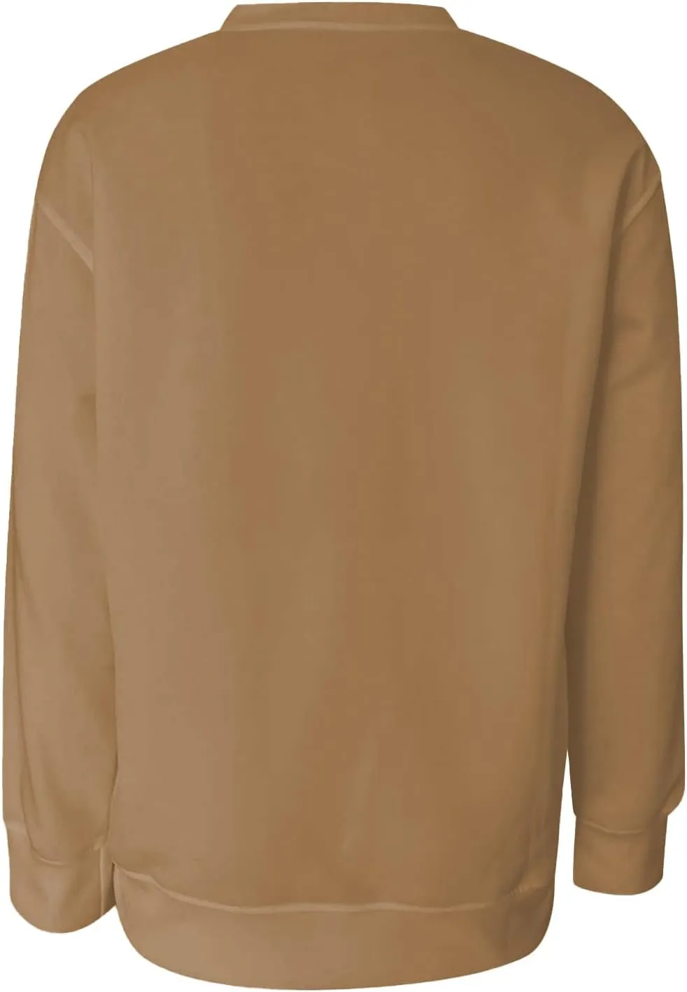 Women'S Crewneck Sweatshirts No Hood Fall Long Sleeve Shirts Dressy Casual Gradient Color Sweatshirts Pullover Cute