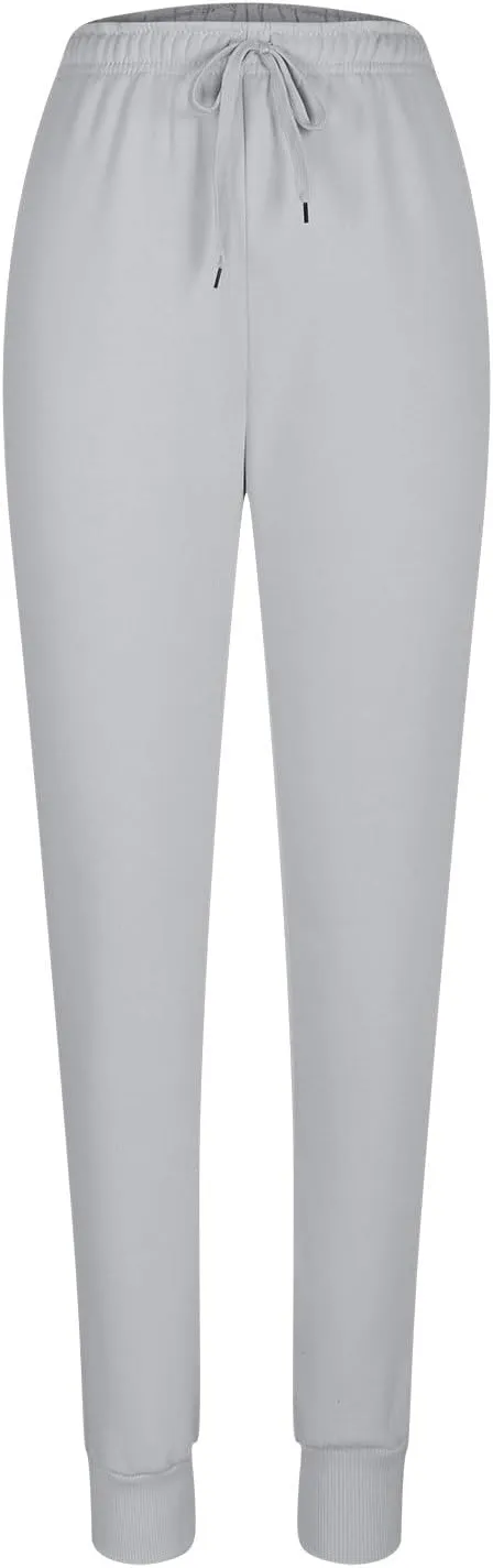 Women's Jogger Pants Warm Fleece Lined Sweatpants High Waist Athletic Pants Trendy Fall Pants Trousers with Pockets