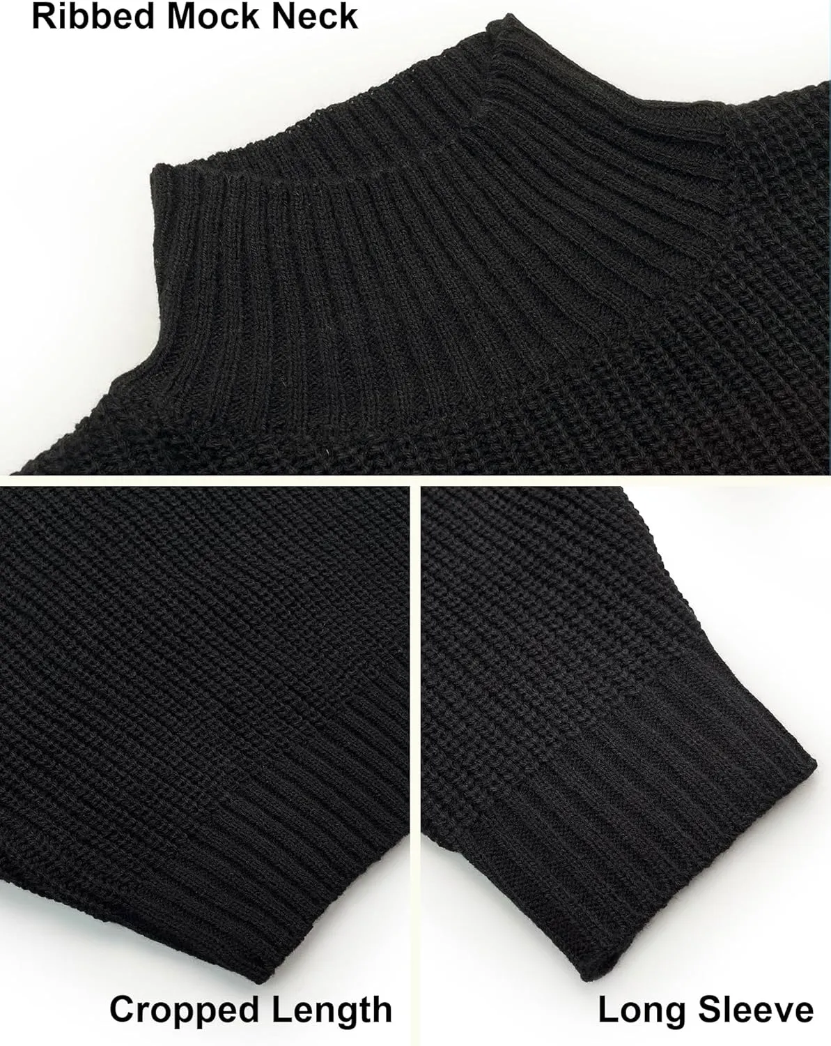 Womens Lightweight Cute Turtleneck Ultra Cropped Sweaters Spring 2025 Ribbed Knit Crop Thin Pullover Sweater